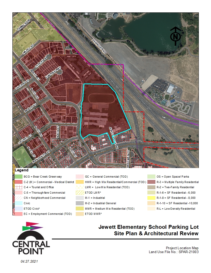 Project Location and Zoning Map