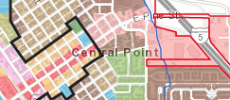 Central Point Zoning Map